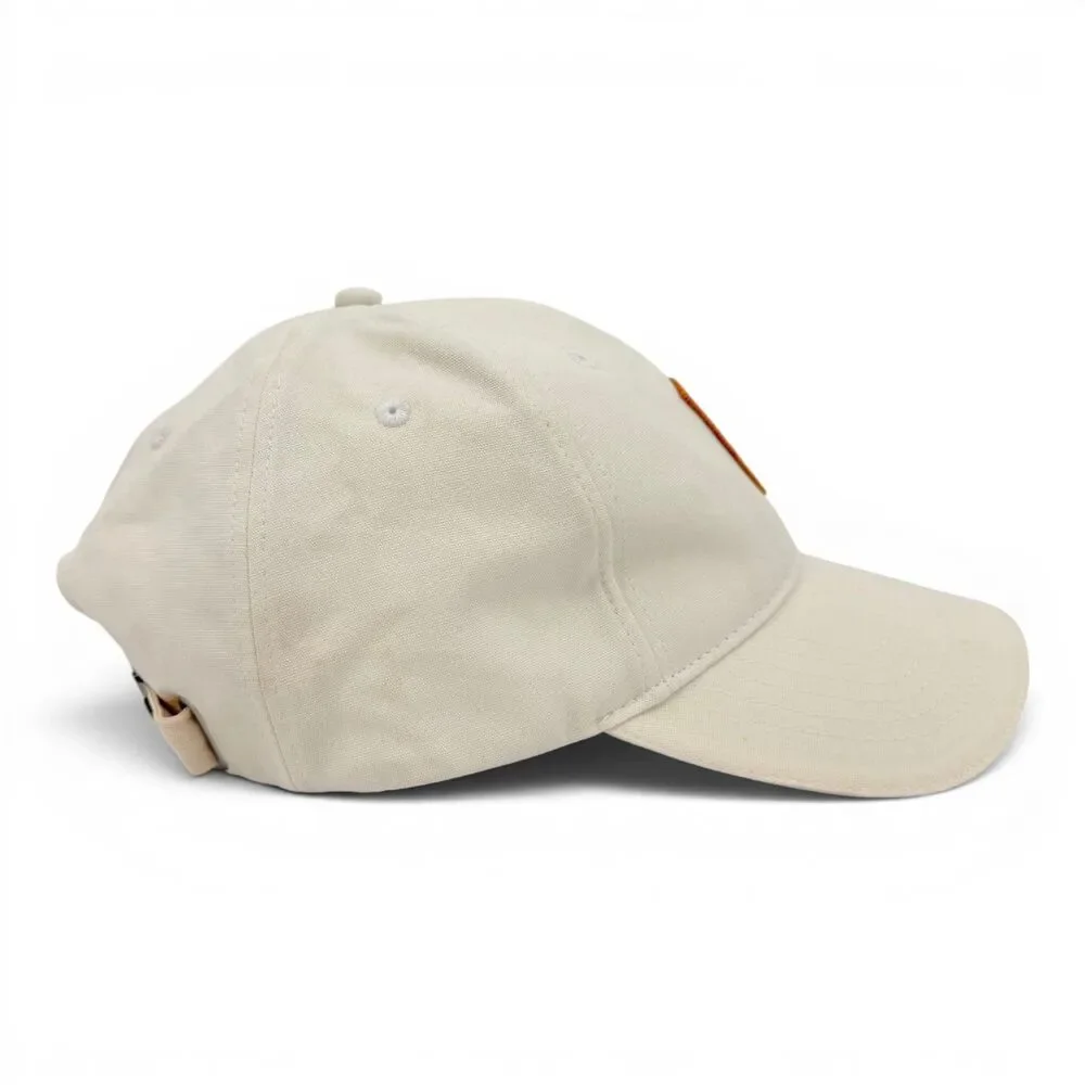 NWT Porsche Crest Adjustable Essential Baseball Cap Cream